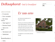 Tablet Screenshot of deraaphorst.nl